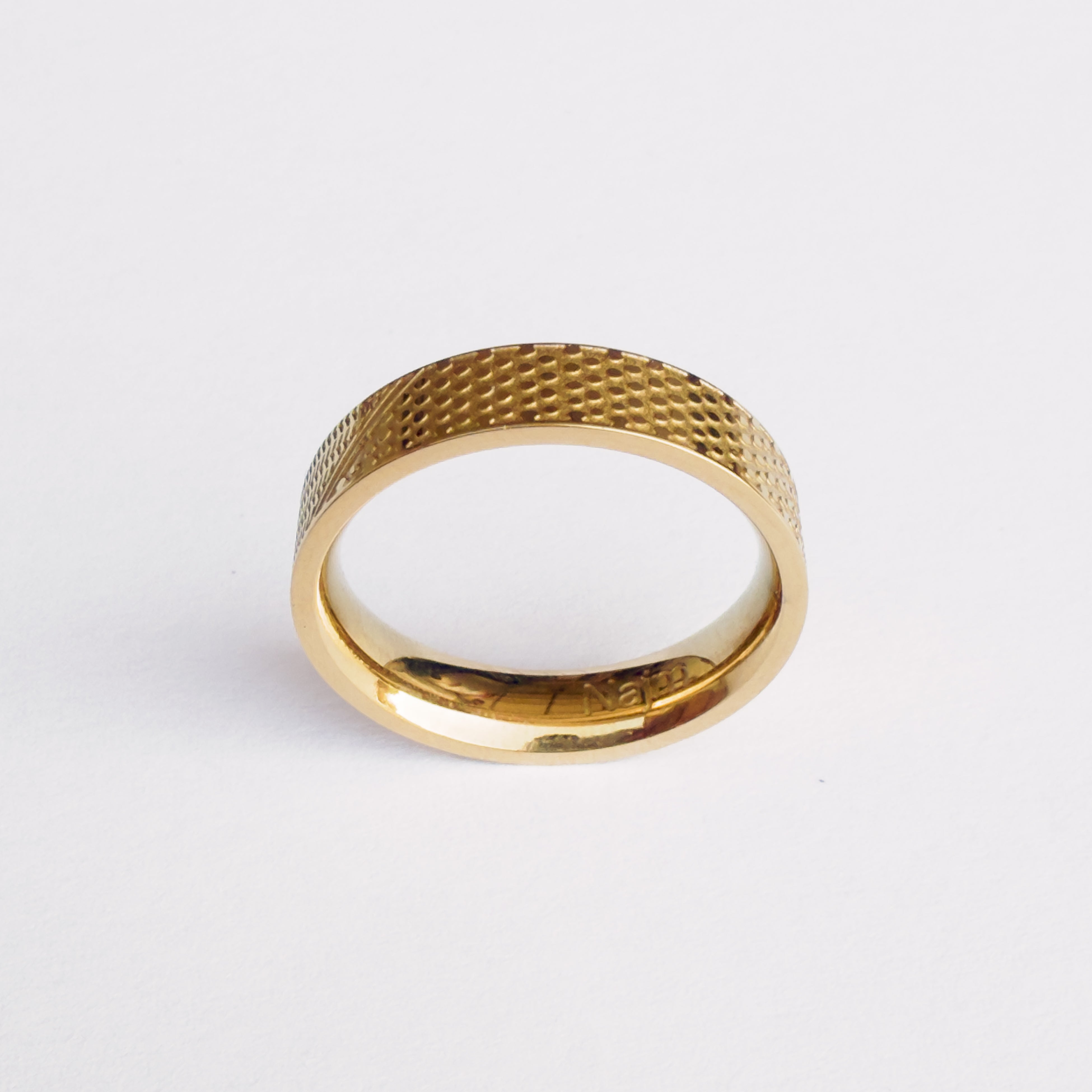 Keffiyeh Ring - Gold