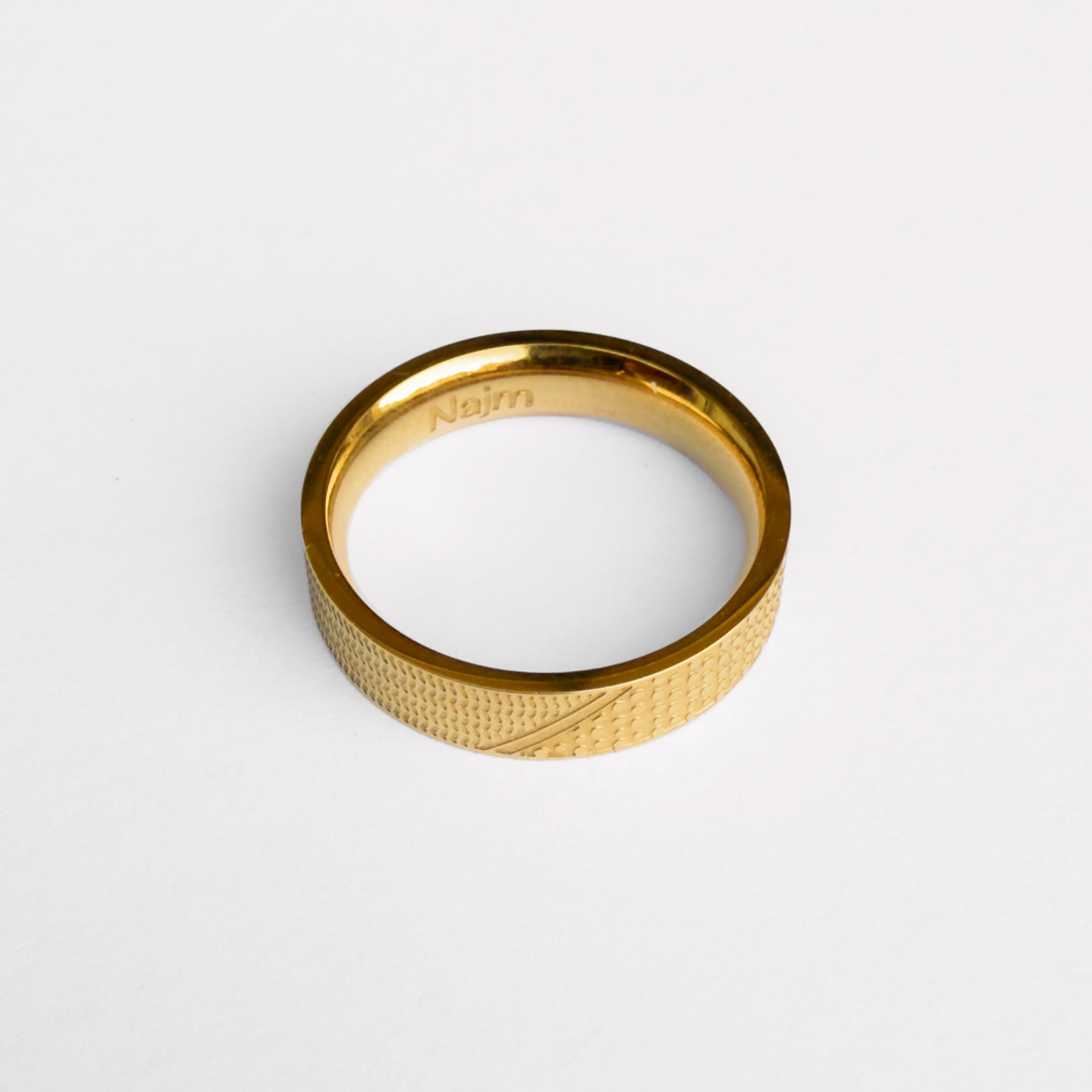 Keffiyeh Ring - Gold