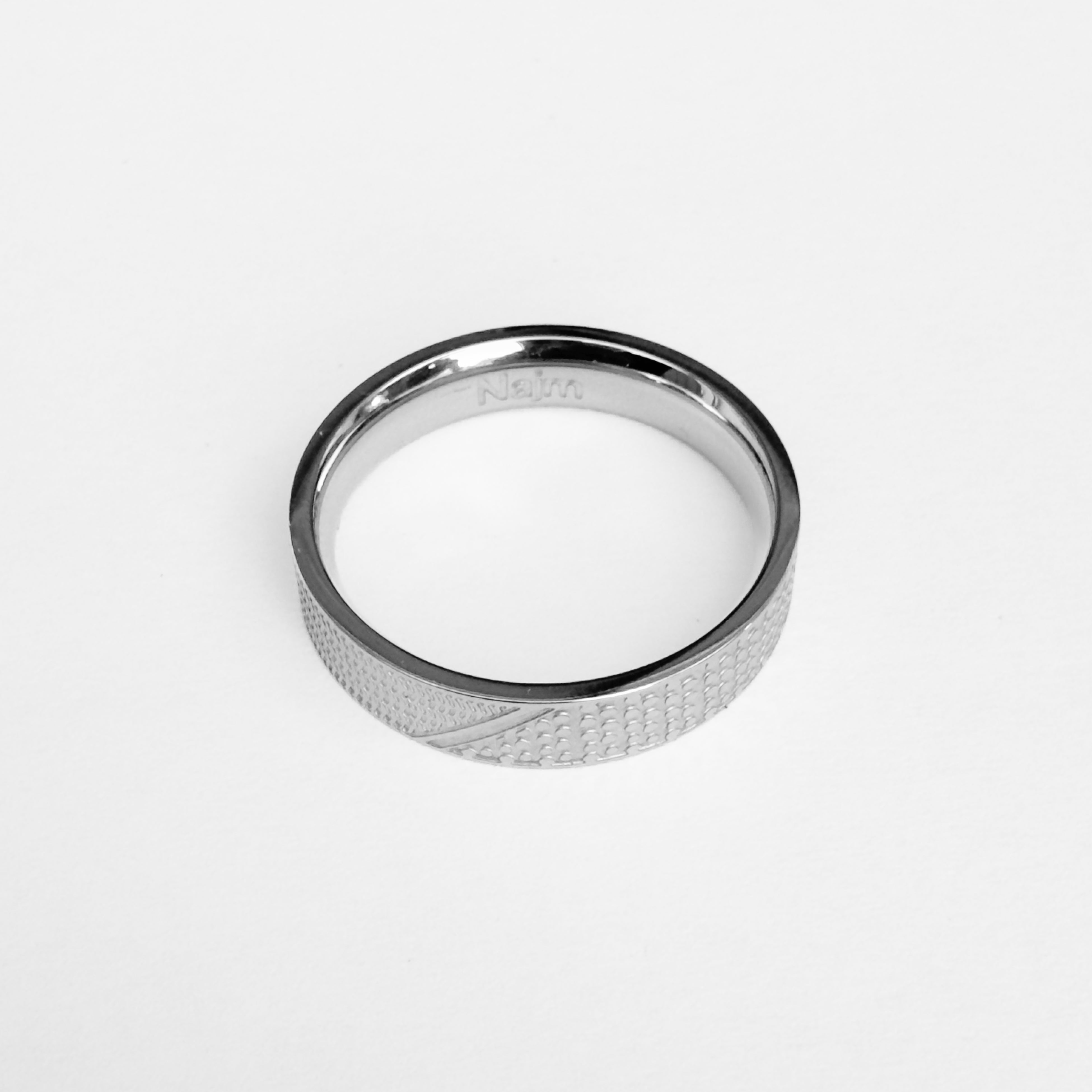 Keffiyeh Ring - Silver